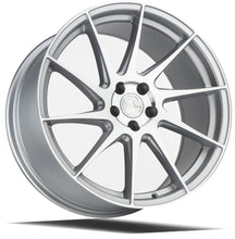 Load image into Gallery viewer, AH91885510835SMF_D - Aodhan AH09 (Driver Side ) 18X8.5 5X108 35mm Gloss Silver Machined Face - Aodhan Wheels Canada