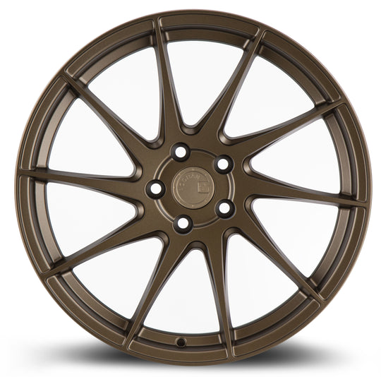 AH91885511235BZ_D - Aodhan AH09 (Driver Side) 18X8.5 5X112 ET 35mm Matte Bronze - Aodhan Wheels Canada