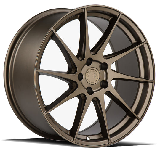 AH91885511235BZ_D - Aodhan AH09 (Driver Side) 18X8.5 5X112 ET 35mm Matte Bronze - Aodhan Wheels Canada