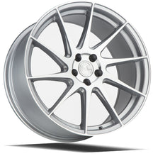 Load image into Gallery viewer, AH91885511235SMF_D - Aodhan AH09 (Driver Side ) 18X8.5 5X112 ET 35mm Gloss Silver Machined Face - Aodhan Wheels Canada
