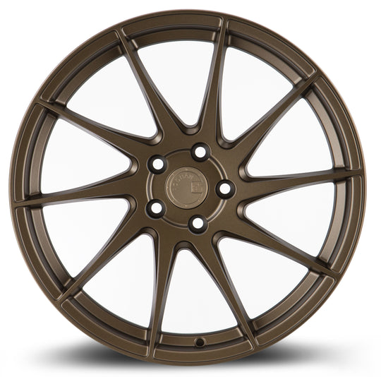 AH91885511435BZ_P - Aodhan AH09 (Passenger Side) 18X8.5 5X114.3 ET 35mm Matte Bronze - Aodhan Wheels Canada
