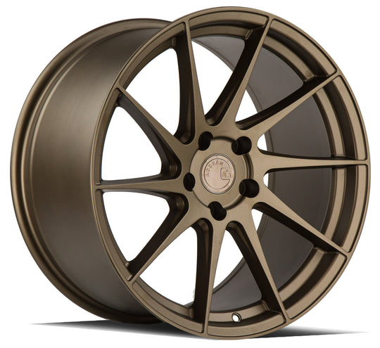 AH91895510035BZ_D - Aodhan AH09 (Driver Side) 18X9.5 5X100 ET 35mm Matte Bronze - Aodhan Wheels Canada