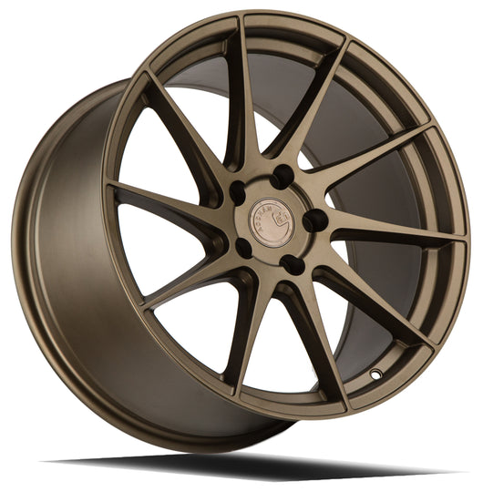 AH91895511435BZ_D - Aodhan AH09 (Driver Side) 18X9.5 5X114.3 ET 35mm Matte Bronze - Aodhan Wheels Canada