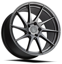 Load image into Gallery viewer, AH91895511435HB_D - Aodhan AH09 (Driver Side) 18X9.5 5X114.3 ET 35mm Hyper Black - Aodhan Wheels Canada