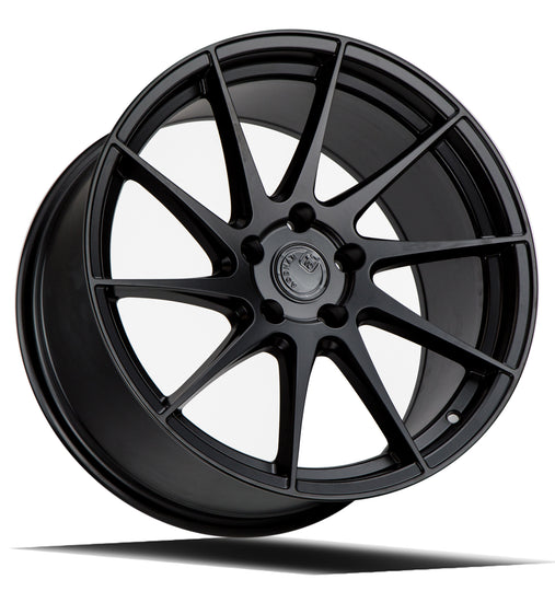 AH91895511435MB_D - Aodhan AH09 (Driver Side) 18X9.5 5X114.3 ET 35mm Matte Black - Aodhan Wheels Canada