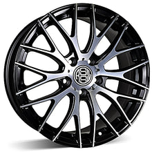 Load image into Gallery viewer, AHA652TBMF - RSSW Touring 16X6.5 5X114.3 ET 40MM Bore 64.1MM Black and Machined Face - RSSW Wheels Canada