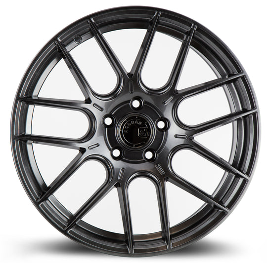 AHX1885511235HB - Aodhan AH-X 18X8.5 5X112 ET 35mm Hyper Black - Aodhan Wheels Canada