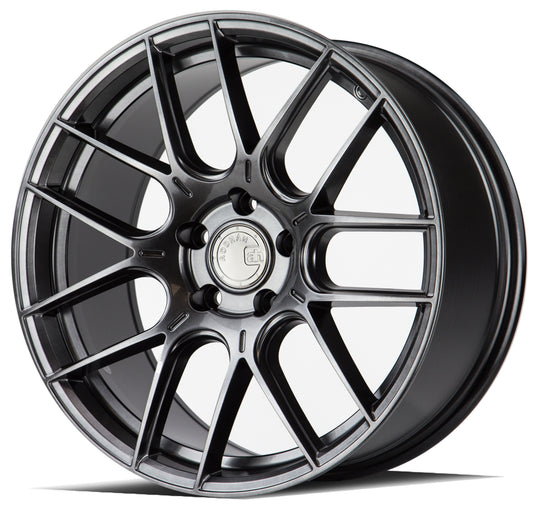 AHX1885511435HB - Aodhan AH-X 18X8.5 5X114.3 ET 35mm Hyper Black - Aodhan Wheels Canada
