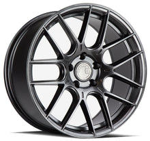 Load image into Gallery viewer, AHX1885511435HB - Aodhan AH-X 18X8.5 5X114.3 ET 35mm Hyper Black - Aodhan Wheels Canada