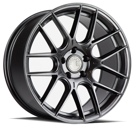AHX1885511435HB - Aodhan AH-X 18X8.5 5X114.3 ET 35mm Hyper Black - Aodhan Wheels Canada
