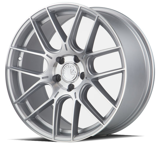 AHX1885512035SMF - Aodhan AH-X 18X8.5 5X120 ET 35mm Gloss Silver Machined Face - Aodhan Wheels Canada