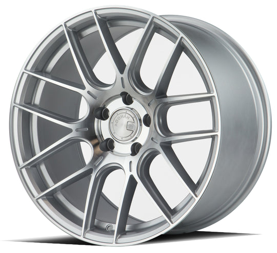 AHX1895511235SMF - Aodhan AH-X 18X9.5 5X112 ET 35mm Gloss Silver Machined Face - Aodhan Wheels Canada