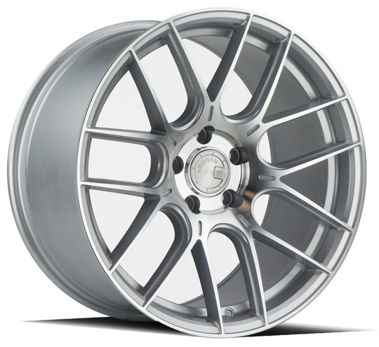 AHX1895511435SMF - Aodhan AH-X 18X9.5 5X114.3 ET 35mm Gloss Silver Machined Face - Aodhan Wheels Canada