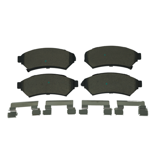 BRX1075 Bremex Ceramic Disc Brake Pad Set With Hardware Bremex Canada