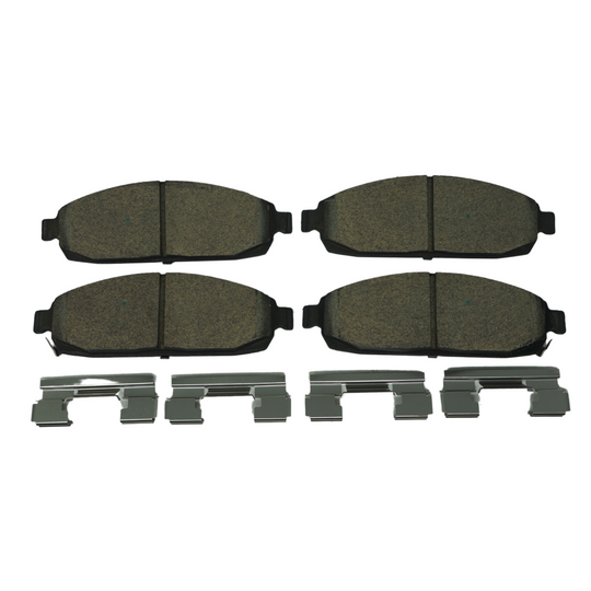 BRX1080 Bremex Ceramic Disc Brake Pad Set With Hardware Bremex Canada