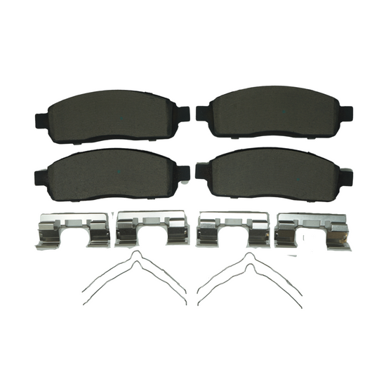 BRX1083 Bremex Ceramic Disc Brake Pad Set With Hardware Bremex Canada