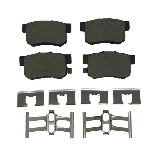 BRX1086 Bremex Ceramic Disc Brake Pad Set With Hardware Bremex Canada
