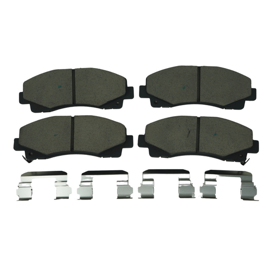 BRX1102 Bremex Ceramic Disc Brake Pad Set With Hardware Bremex Canada
