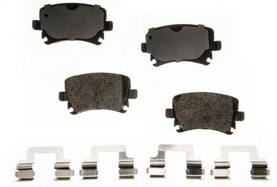 ALD1108M Autologix Semi-Metallic Disc Brake Pad Set Agna Brakes