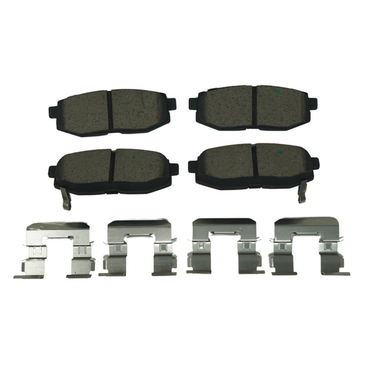 BRX1124 Bremex Ceramic Disc Brake Pad Set With Hardware Bremex Canada