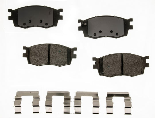 ALD1156M Autologix Semi-Metallic Disc Brake Pad Set Agna Brakes