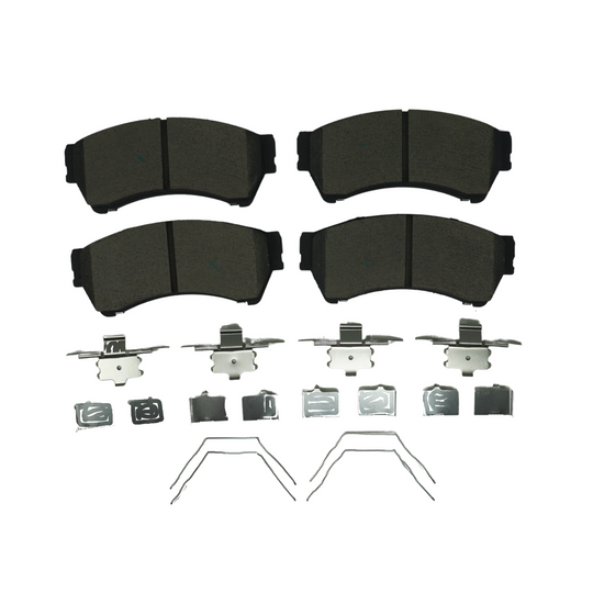BRX1164 Bremex Ceramic Disc Brake Pad Set With Hardware Bremex Canada
