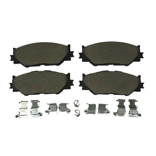BRX1178 Bremex Ceramic Disc Brake Pad Set With Hardware Bremex Canada