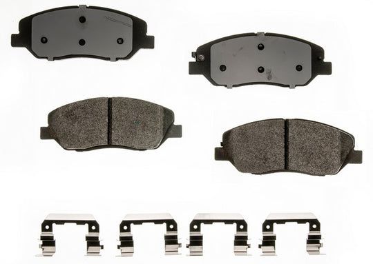 ALD1202M Autologix Semi-Metallic Disc Brake Pad Set Agna Brakes