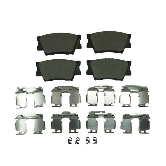 BRX1212 Bremex Ceramic Disc Brake Pad Set With Hardware Bremex Canada
