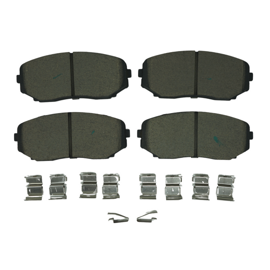 BRX1258 Bremex Ceramic Disc Brake Pad Set With Hardware Bremex Canada