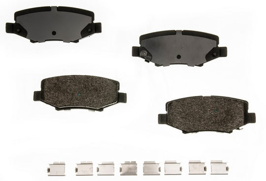 ALD1274M Autologix Semi-Metallic Disc Brake Pad Set Agna Brakes