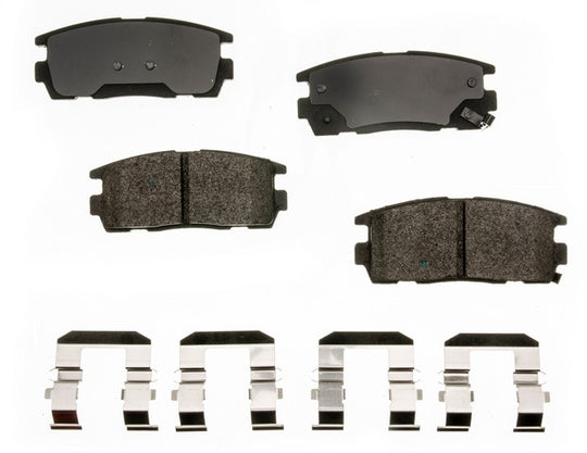 ALD1275M Autologix Semi-Metallic Disc Brake Pad Set Agna Brakes