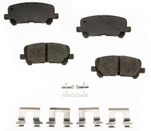 Load image into Gallery viewer, ALD1281M Autologix Semi-Metallic Disc Brake Pad Set Agna Brakes