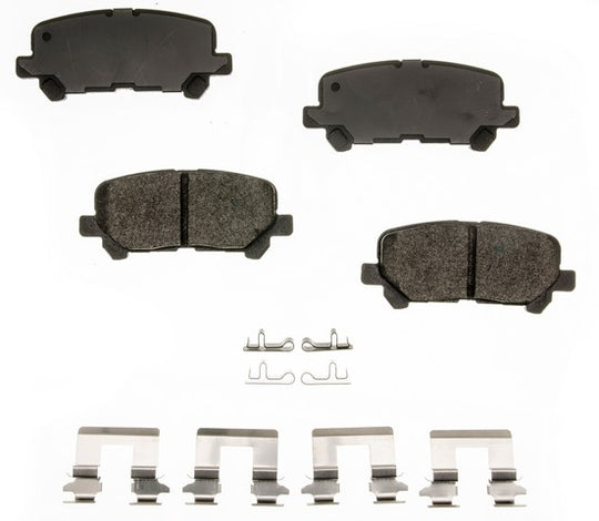 ALD1281M Autologix Semi-Metallic Disc Brake Pad Set Agna Brakes