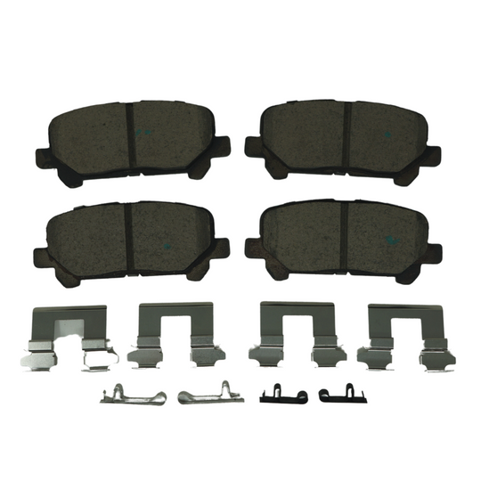 BRX1281 Bremex Ceramic Disc Brake Pad Set With Hardware Bremex Canada