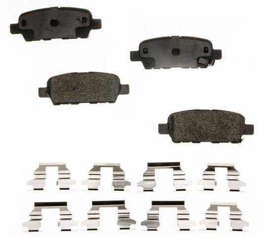 ALD1288M Autologix Semi-Metallic Disc Brake Pad Set Agna Brakes