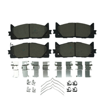 Charger l'image dans la galerie, BRX1293 Bremex Ceramic Disc Brake Pad Set With Hardware Bremex Canada