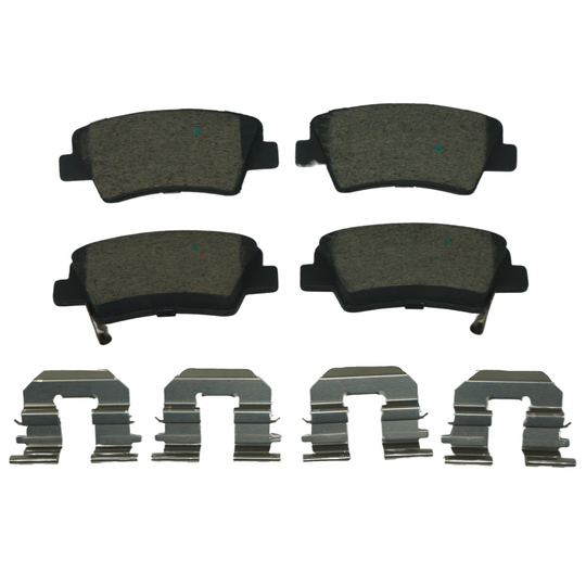 BRX1313 Bremex Ceramic Disc Brake Pad Set With Hardware Bremex Canada