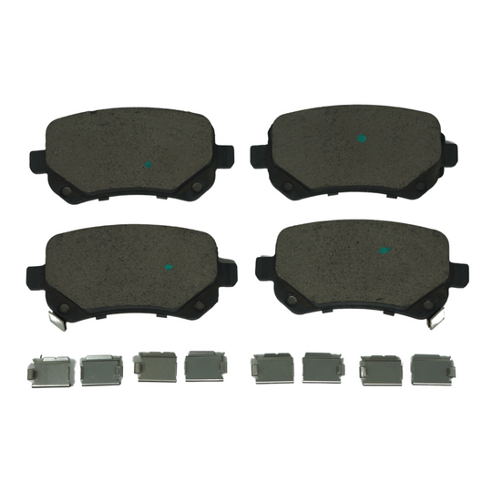 BRX1326 Bremex Ceramic Disc Brake Pad Set With Hardware Bremex Canada