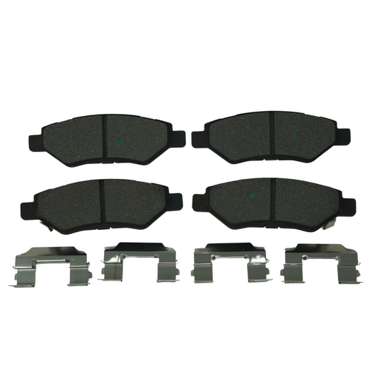 BRX1337 Bremex Ceramic Disc Brake Pad Set With Hardware Bremex Canada