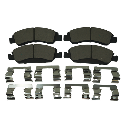 BRX1363 Bremex Ceramic Disc Brake Pad Set With Hardware Bremex Canada