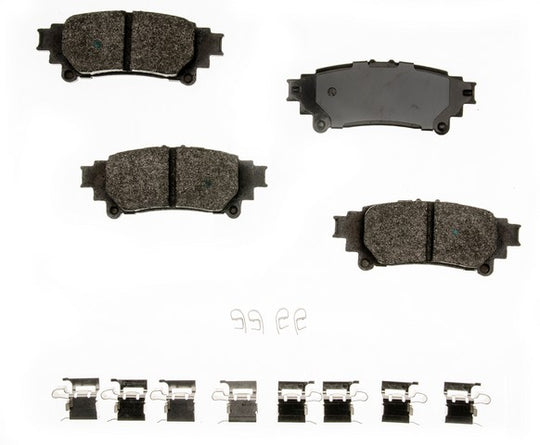 ALD1391M Autologix Semi-Metallic Disc Brake Pad Set Agna Brakes