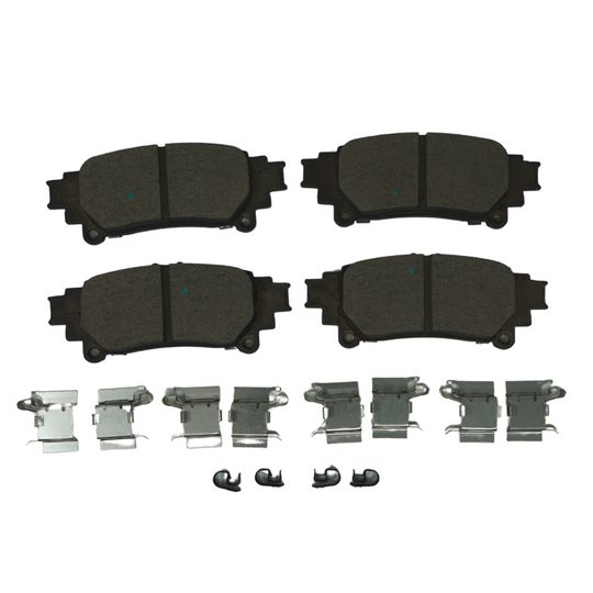 BRX1391 Bremex Ceramic Disc Brake Pad Set With Hardware Bremex Canada