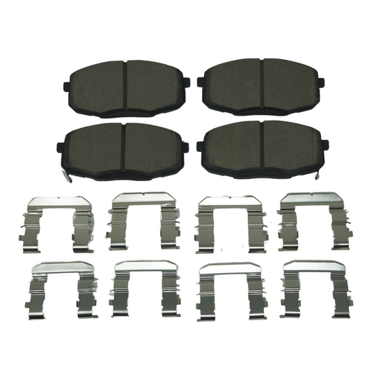 BRX1397 Bremex Ceramic Disc Brake Pad Set With Hardware Bremex Canada