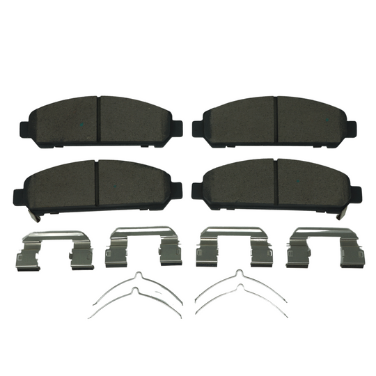 BRX1401 Bremex Ceramic Disc Brake Pad Set With Hardware Bremex Canada