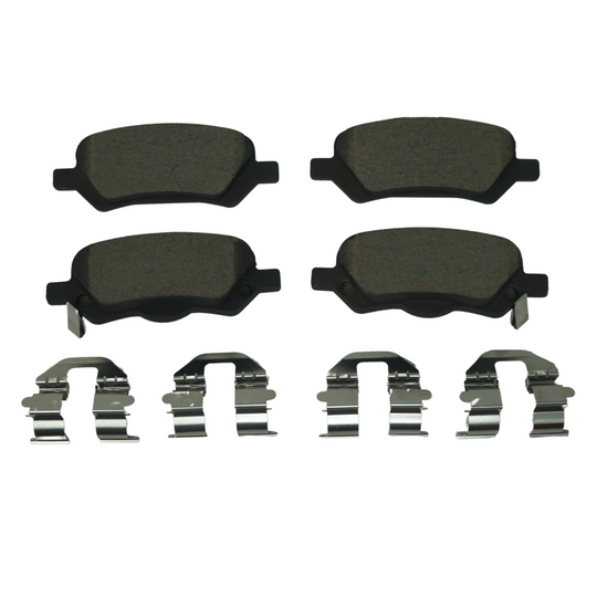 BRX1402 Bremex Ceramic Disc Brake Pad Set With Hardware Bremex Canada