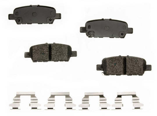 ALD1415M Autologix Semi-Metallic Disc Brake Pad Set Agna Brakes