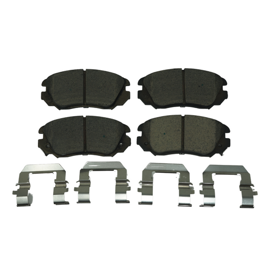 BRX1421 Bremex Ceramic Disc Brake Pad Set With Hardware Bremex Canada