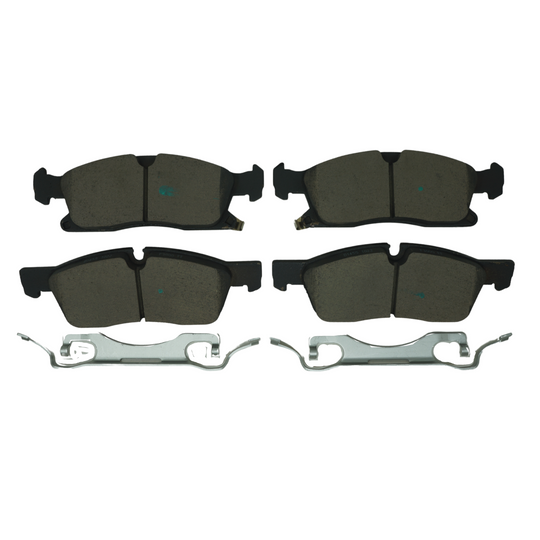 BRX1455 Bremex Ceramic Disc Brake Pad Set With Hardware Bremex Canada