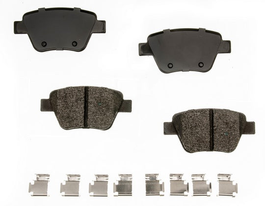 ALD1456M Autologix Semi-Metallic Disc Brake Pad Set Agna Brakes